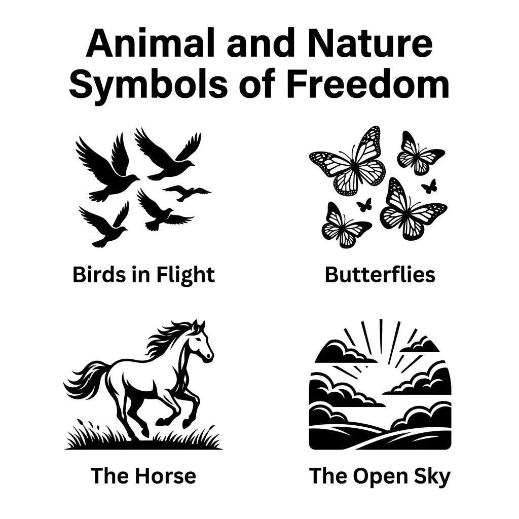 Animal and Nature Symbols of Freedom