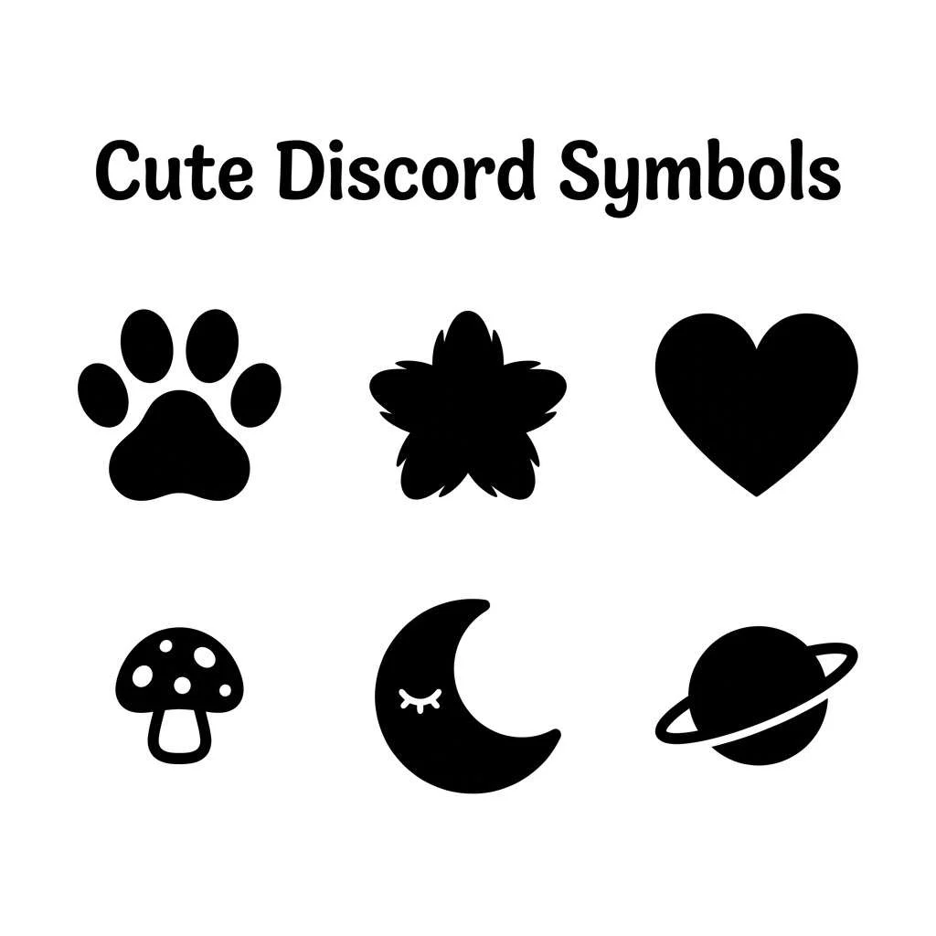 Cute Discord Symbols