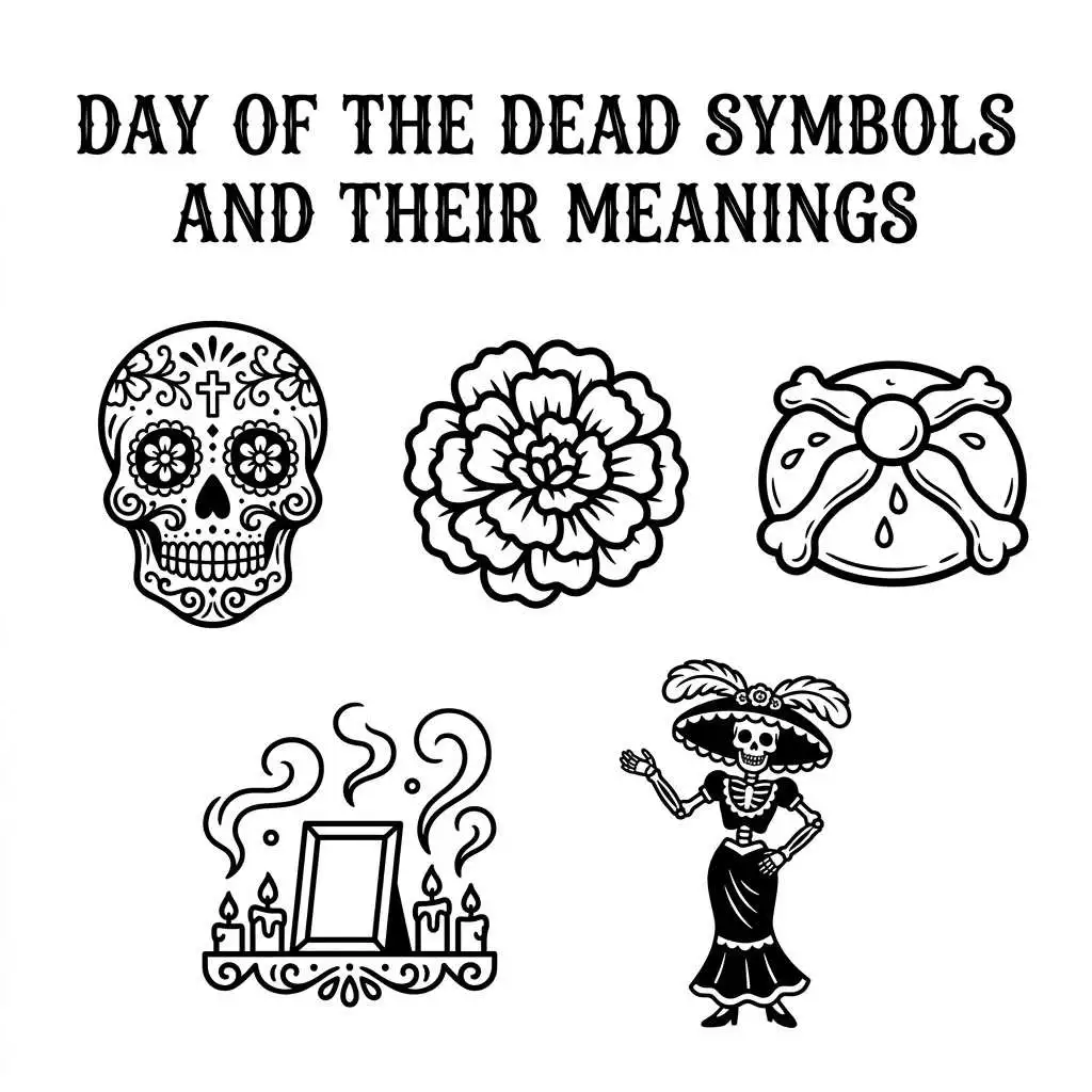 Day Of The Dead Symbols And Their Meanings