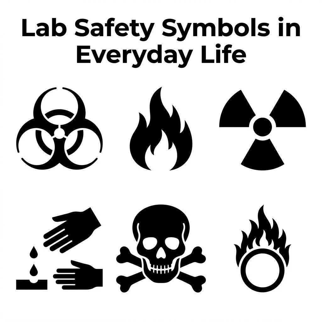 Lab Safety Symbols in Everyday Life
