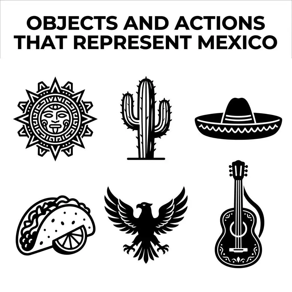 Objects and Actions That Represent Mexico
