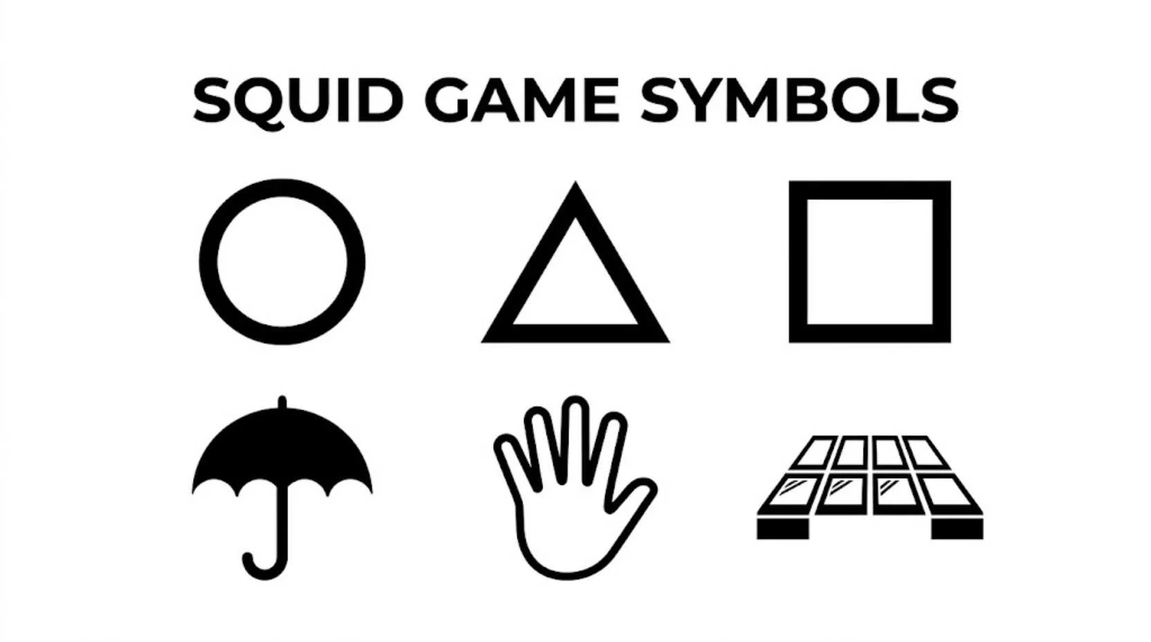 Squid Game Symbols
