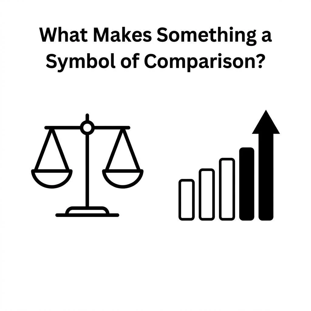 What Makes Something a Symbol of Comparison