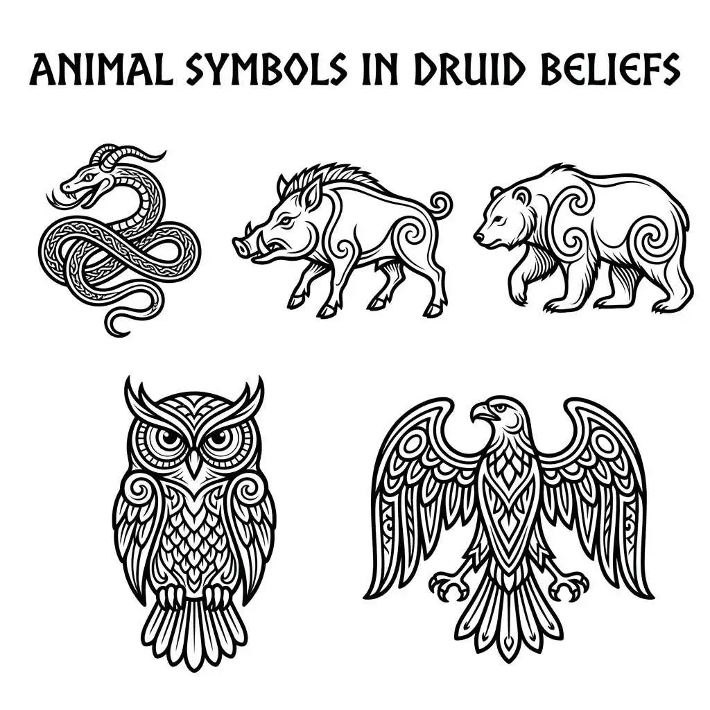 Animal Symbols in Druid Beliefs