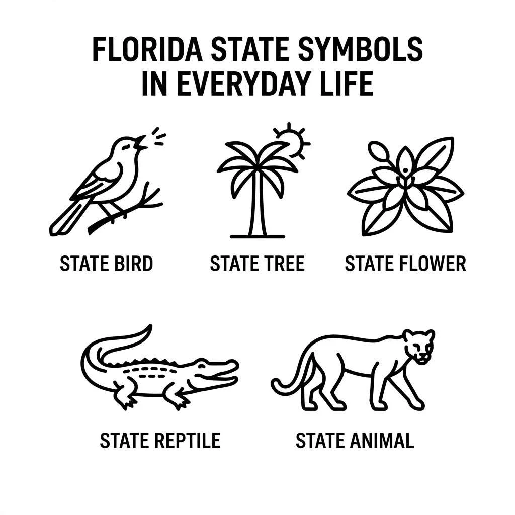 Florida State Symbols in Everyday Life