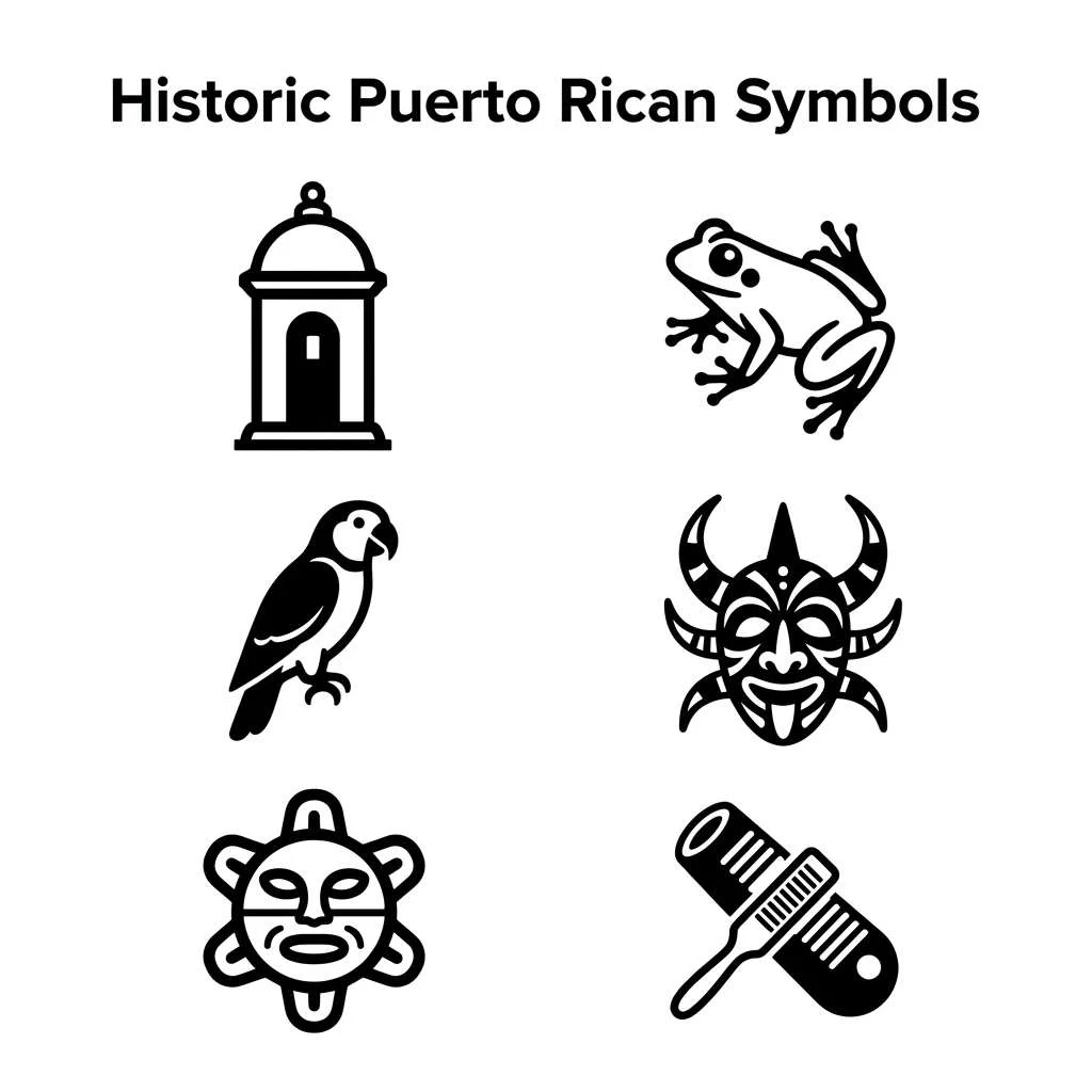 Historic Puerto Rican Symbols