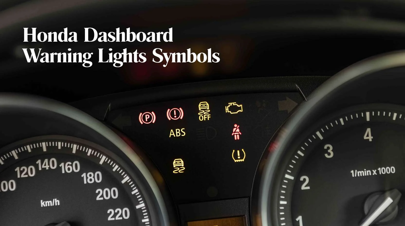 Honda Dashboard Warning Lights Symbols