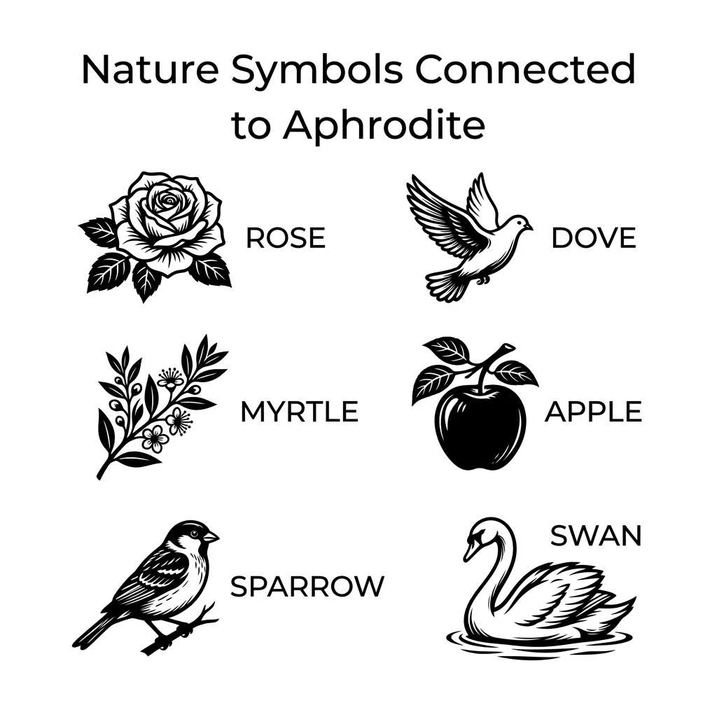 Nature Symbols Connected to Aphrodite