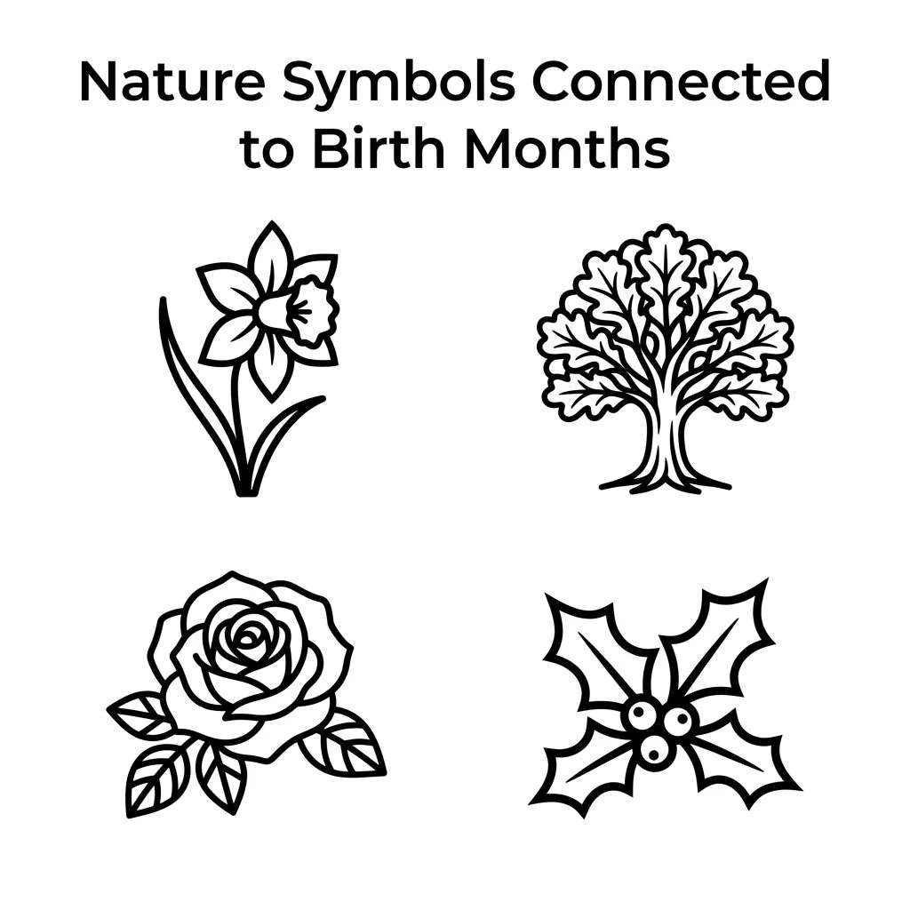 Nature Symbols Connected to Birth Months