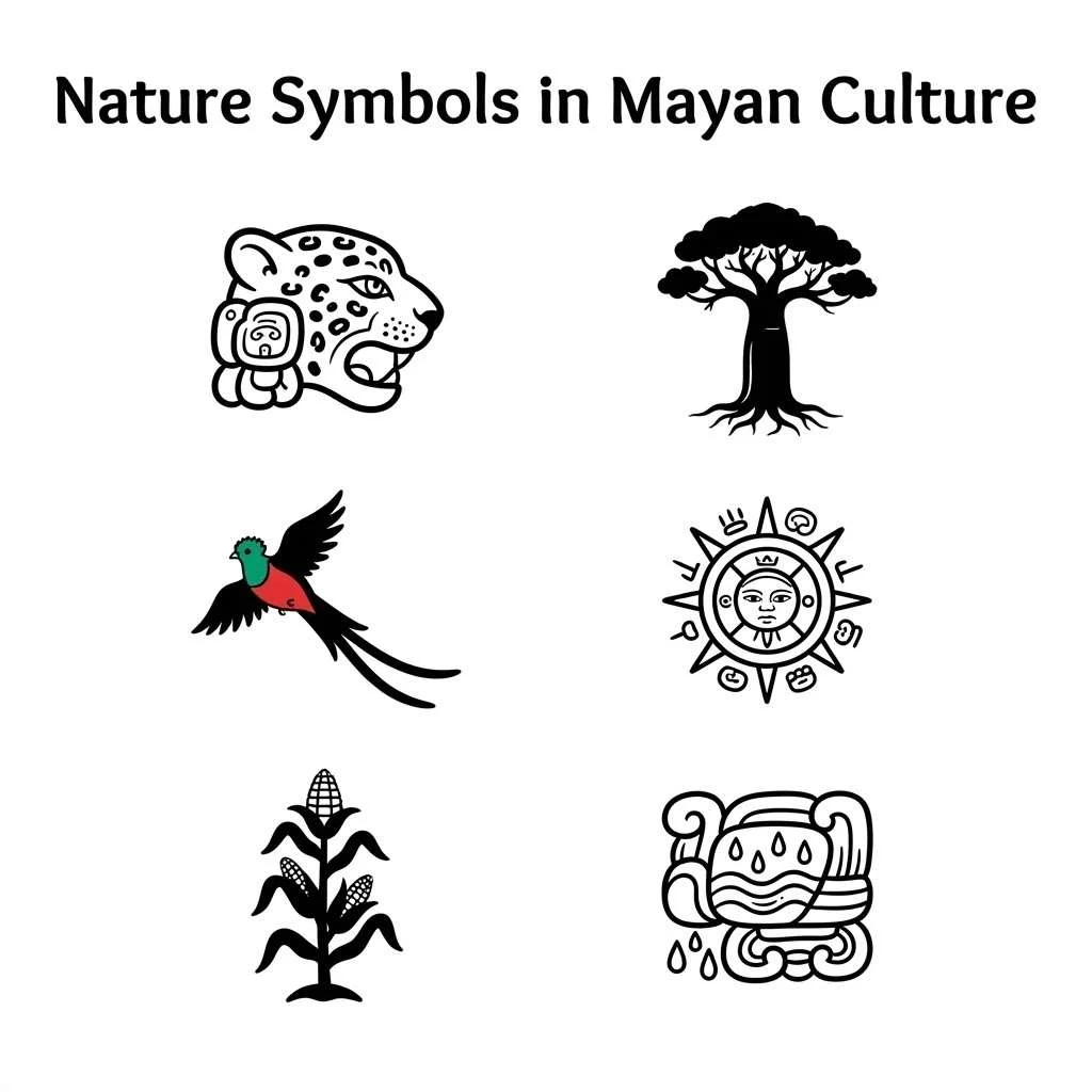 Nature Symbols in Mayan Culture