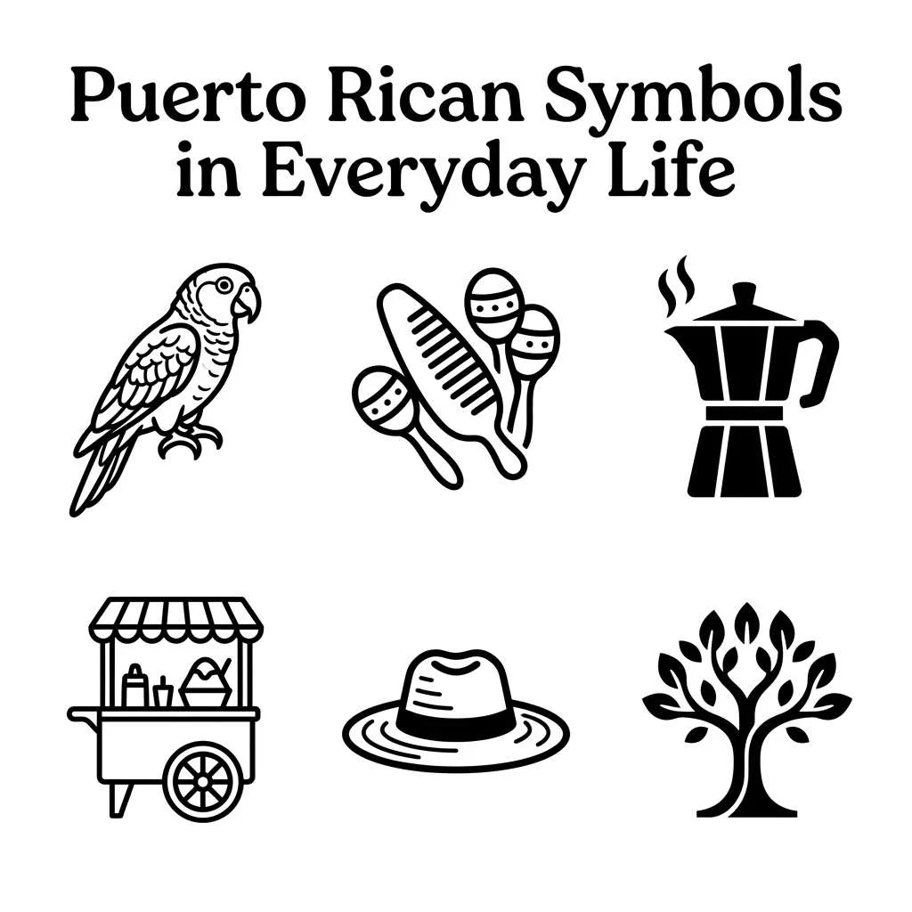 Puerto Rican Symbols in Everyday Life