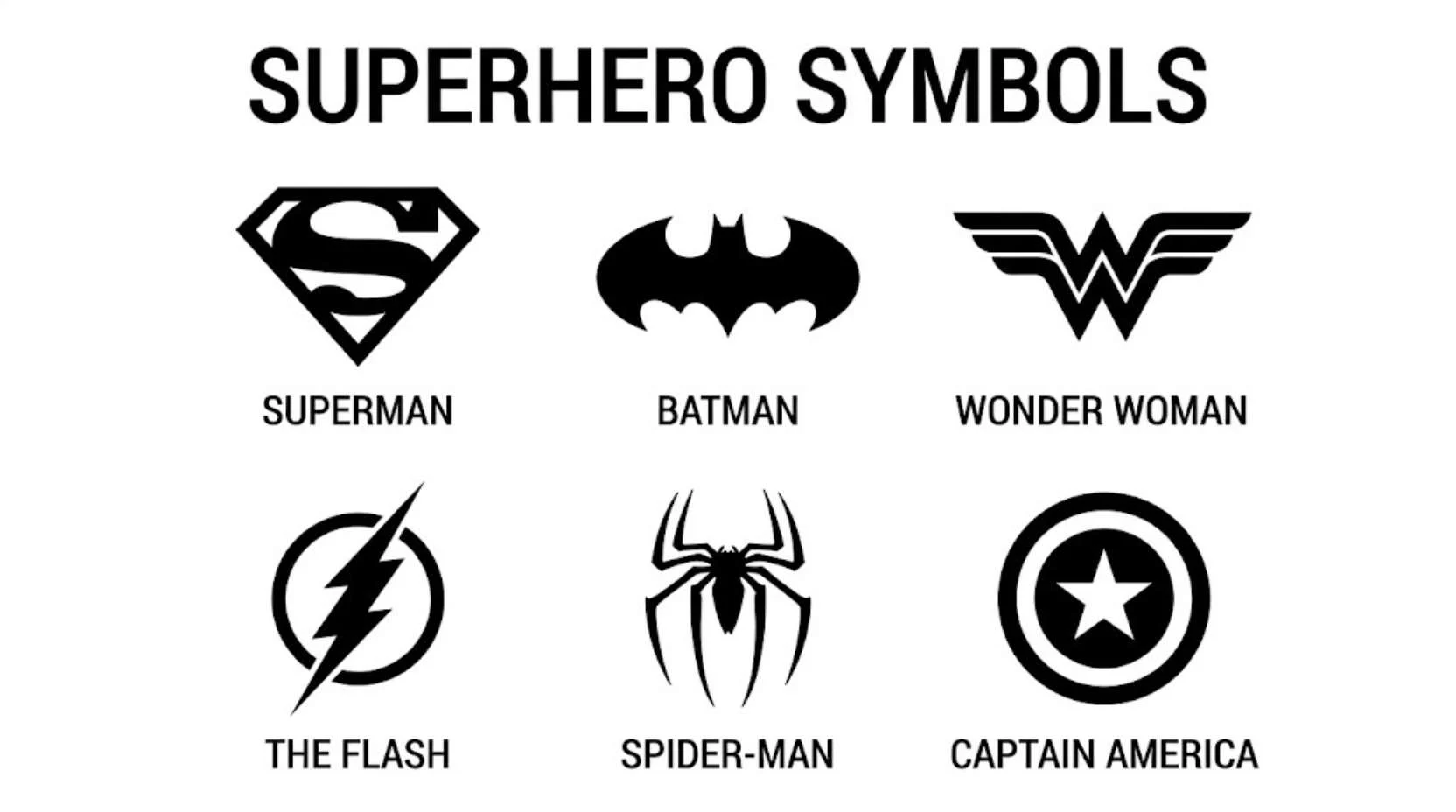 Superhero Symbols