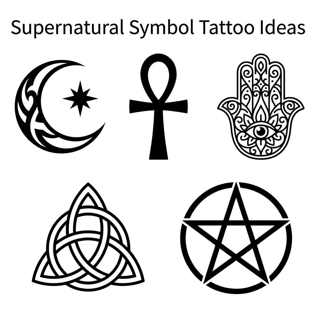 Supernatural Symbol Tattoo Ideas