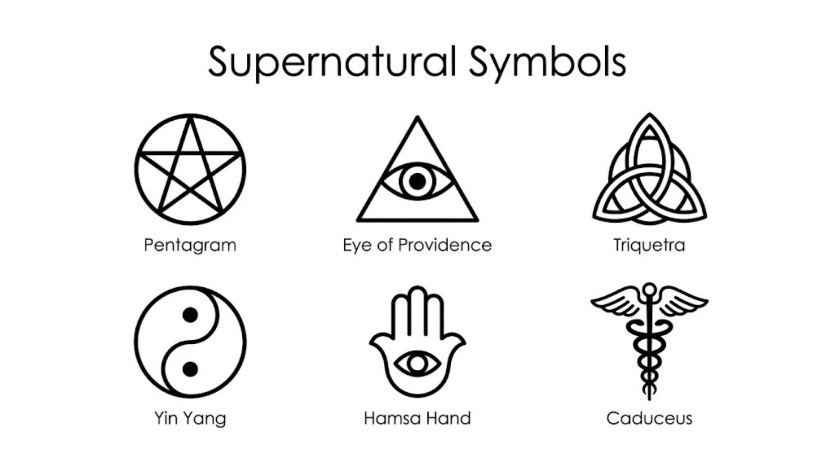 supernatural symbols