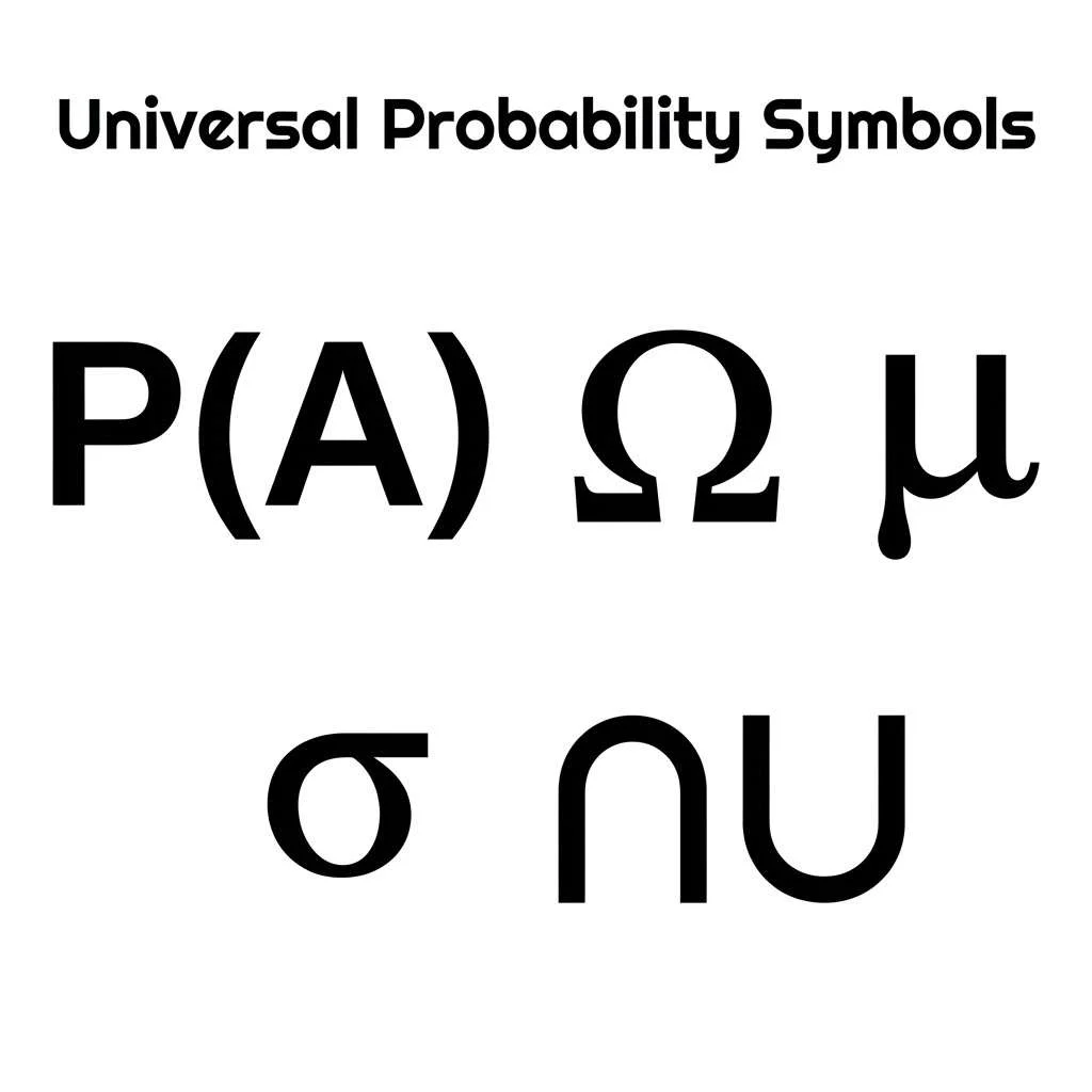Universal Probability Symbols