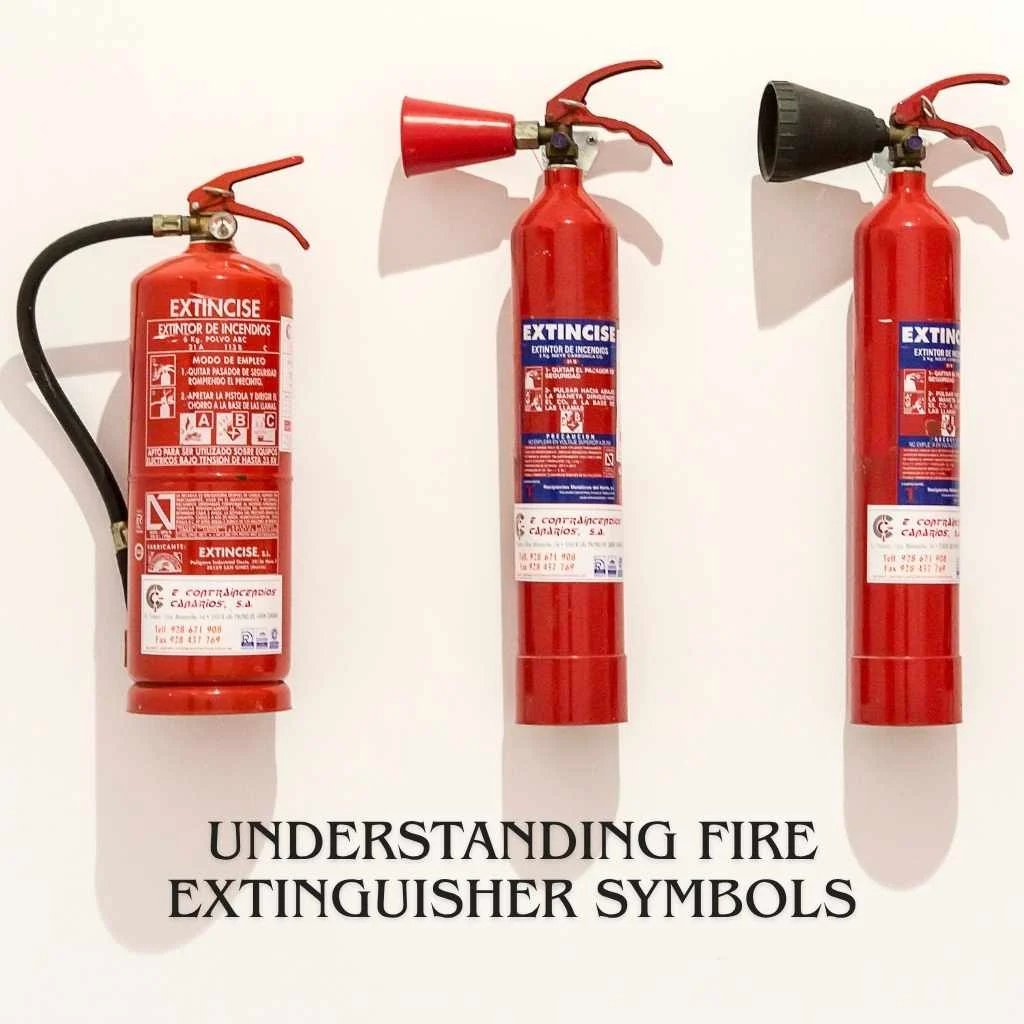 What Do the Symbols on a Fire Extinguisher Indicate