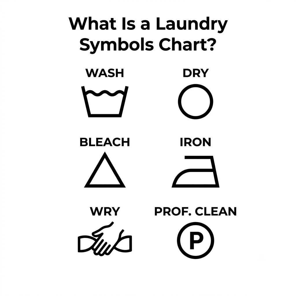 What Is a Laundry Symbols Chart