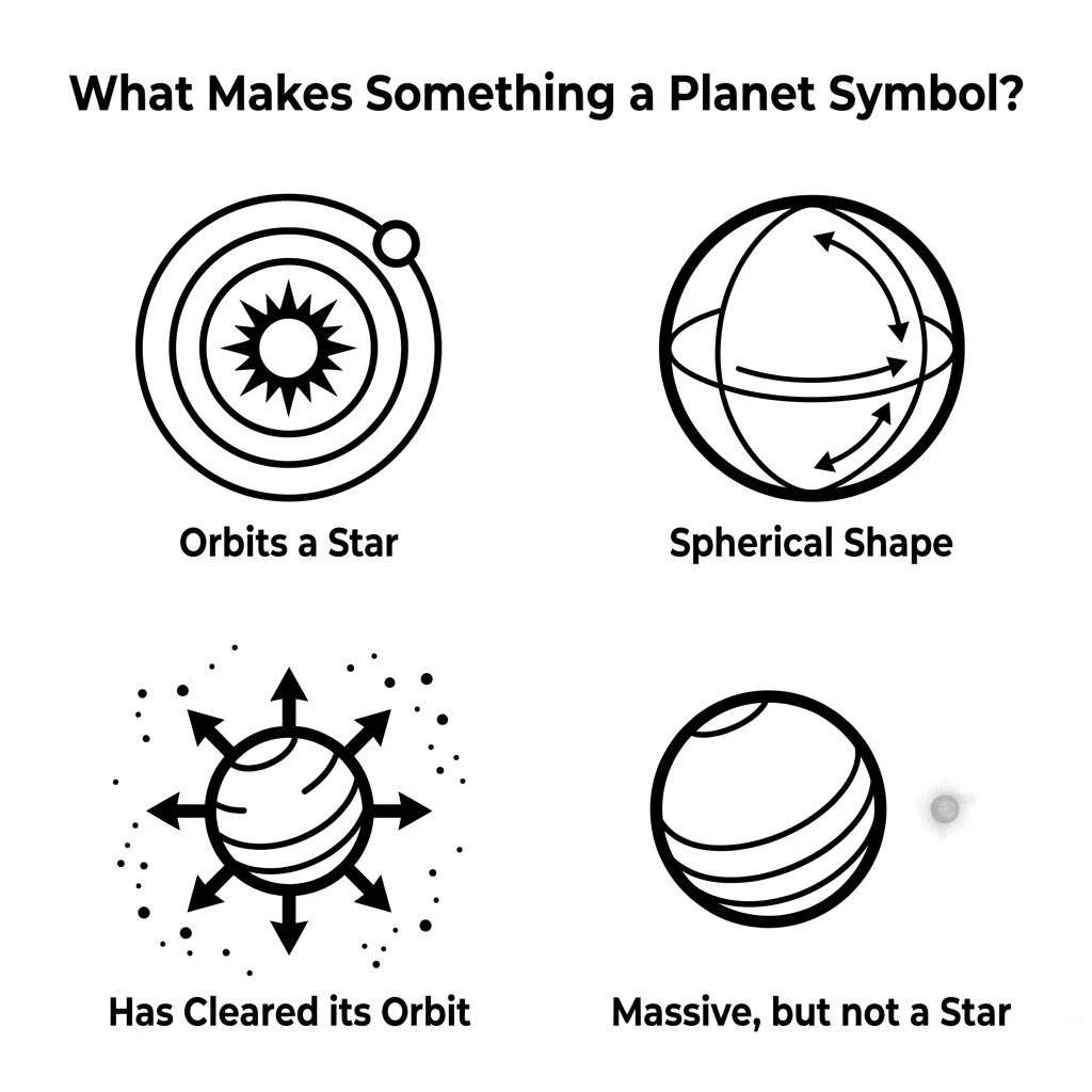 What Makes Something a Planet Symbol